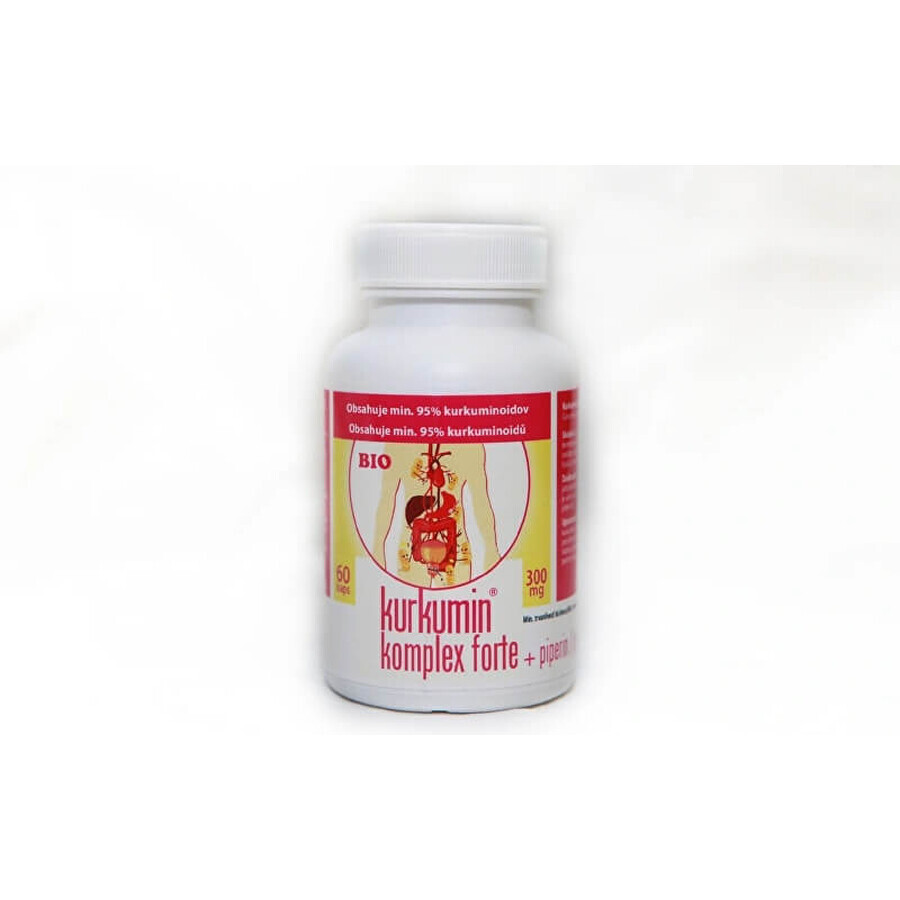 Curcumin complex forte 1×60 cps, supliment alimentar