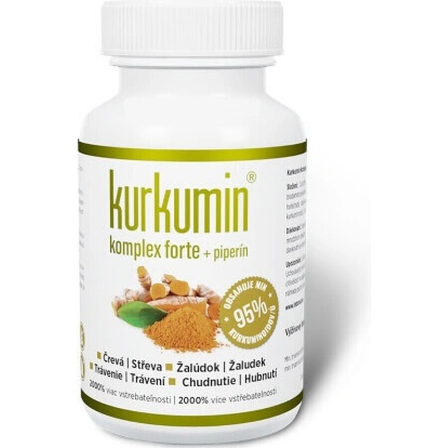 Curcumin complex forte 1×60 cps, supliment alimentar