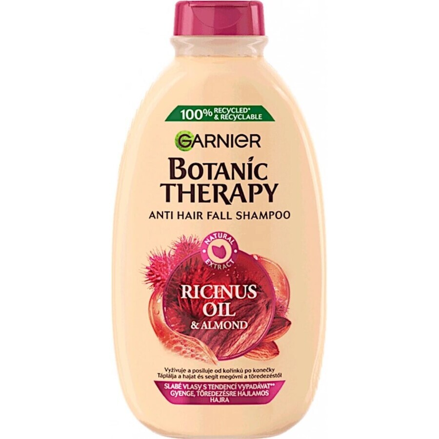 Garnier TERAPIA BOTANICA OLIO DI RICINO SHAMPOO 1×250 ml, shampoo