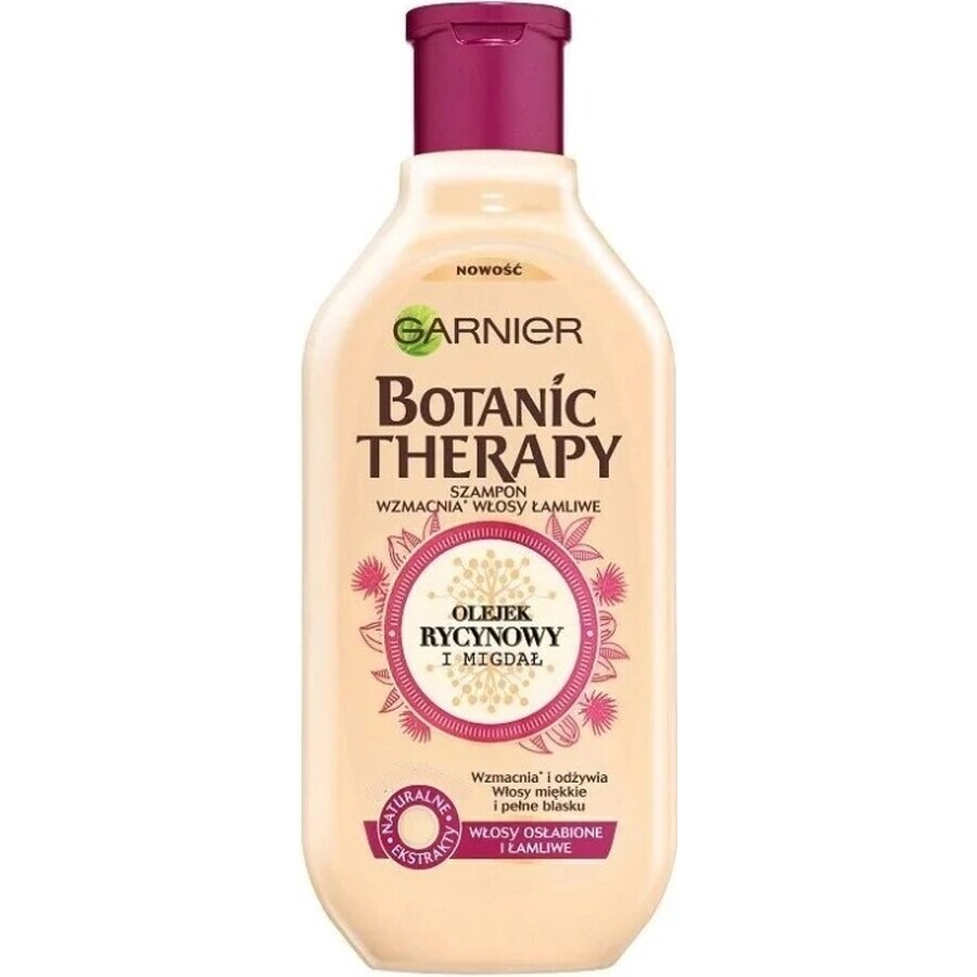 Garnier TERAPIA BOTANICA OLIO DI RICINO SHAMPOO 1×250 ml, shampoo