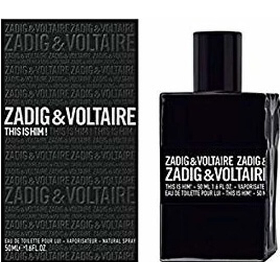 Zadig&Voltaire This Is Him Edt 50ml 1×50 ml, eau de toilette