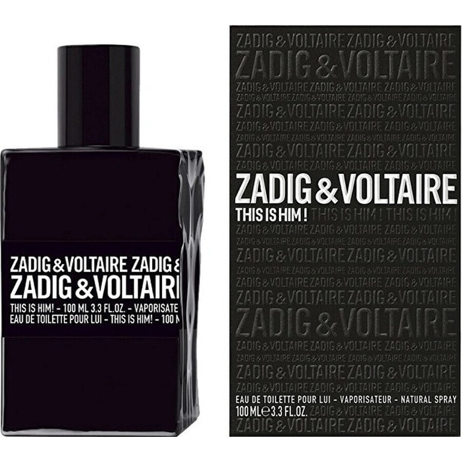 Zadig&Voltaire This Is Him Edt 50ml 1×50 ml, eau de toilette