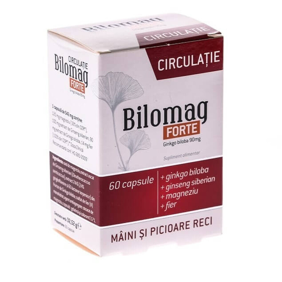 Bilomag Forte Bloedsomloop, 60 capsules, Natur Produkt