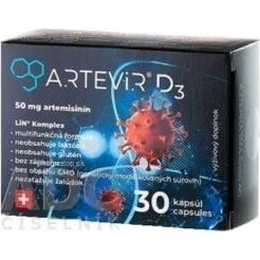 ARTEVIR D3 1×30 cps, contre covid 19