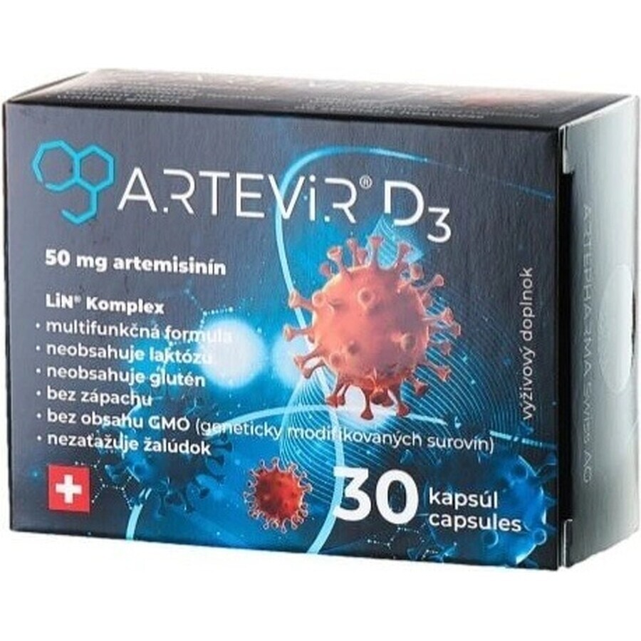 ARTEVIR D3 1×30 cps, contre covid 19