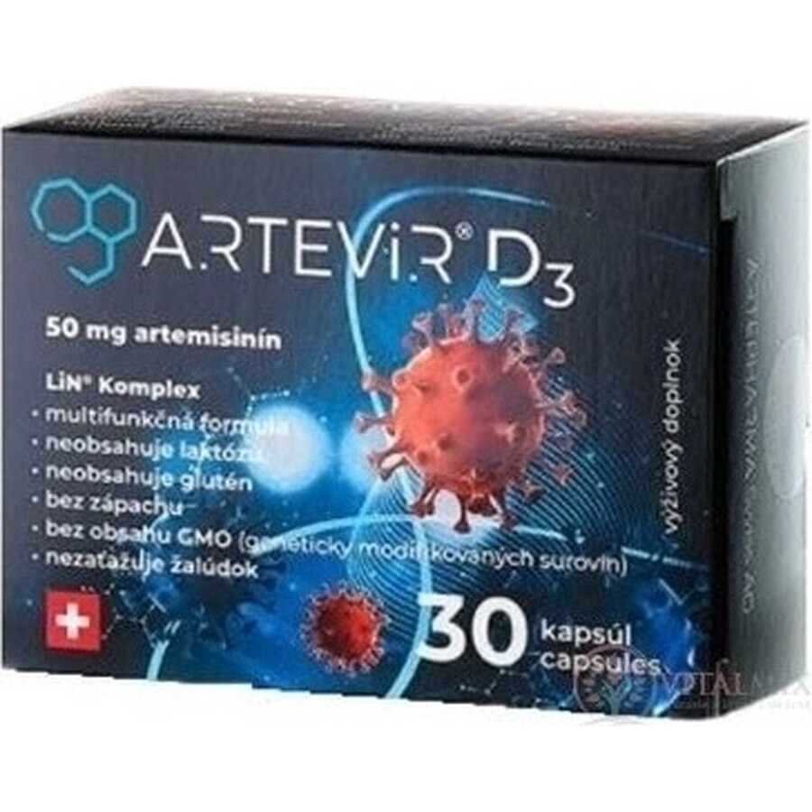 ARTEVIR D3 1×30 cps, contre covid 19