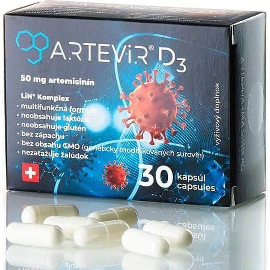 ARTEVIR D3 1×30 cps, contre covid 19