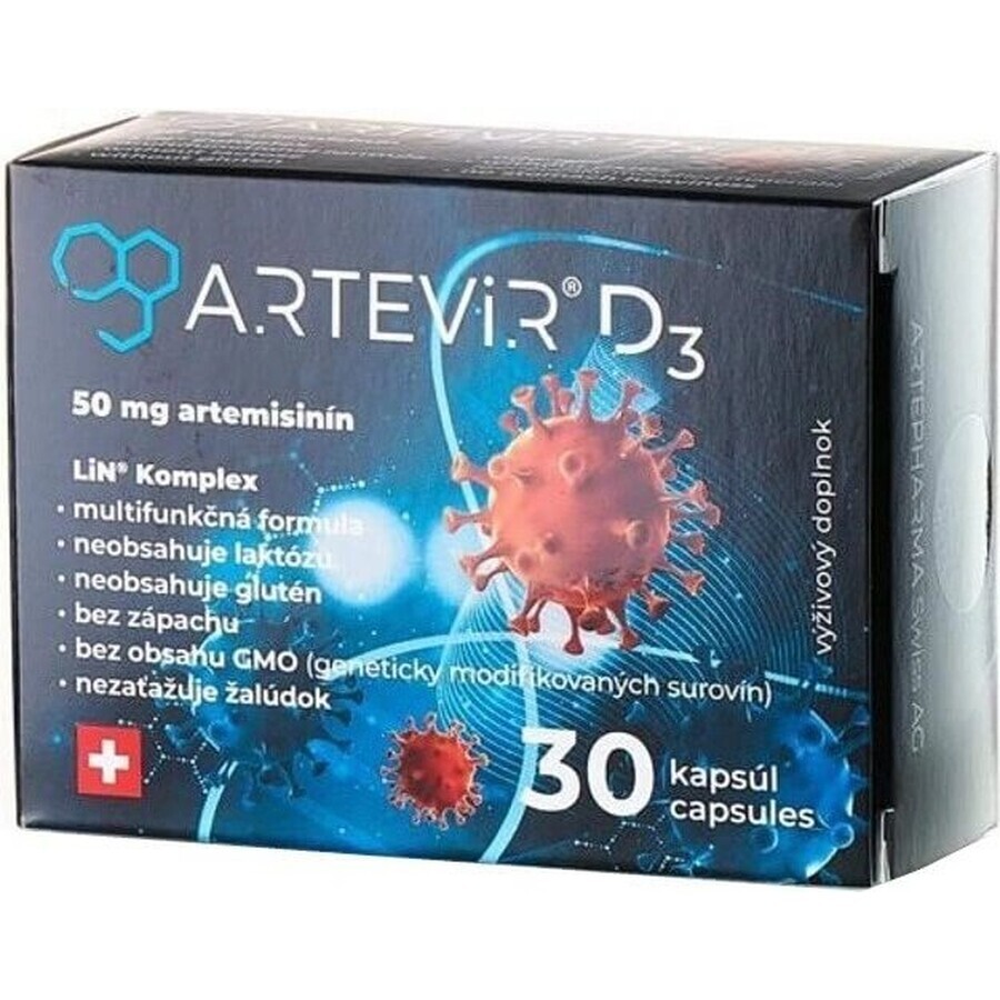 ARTEVIR D3 1×30 cps, contre covid 19