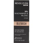 Revolution Skincare Blemish and Pore Refining Serum - 10% Niacinamide + 1% Zinc Serum 1×1 buc