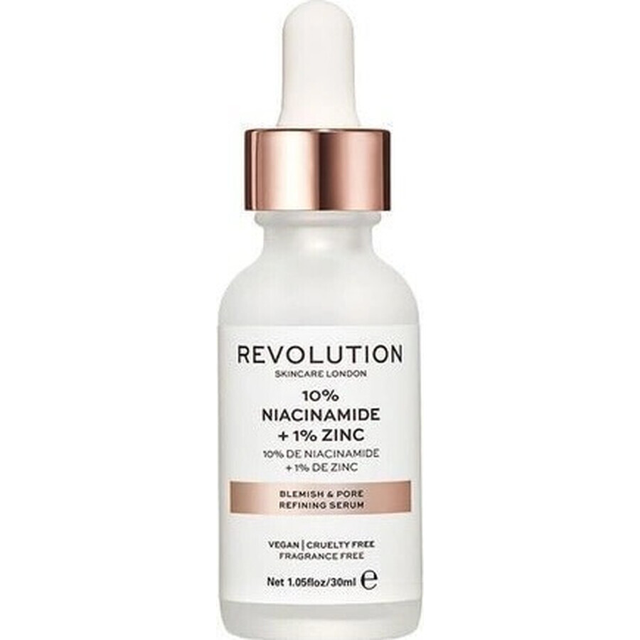 Revolution Skincare Blemish and Pore Refining Serum - 10% Niacinamide + 1% Zinc Serum 1×1 buc