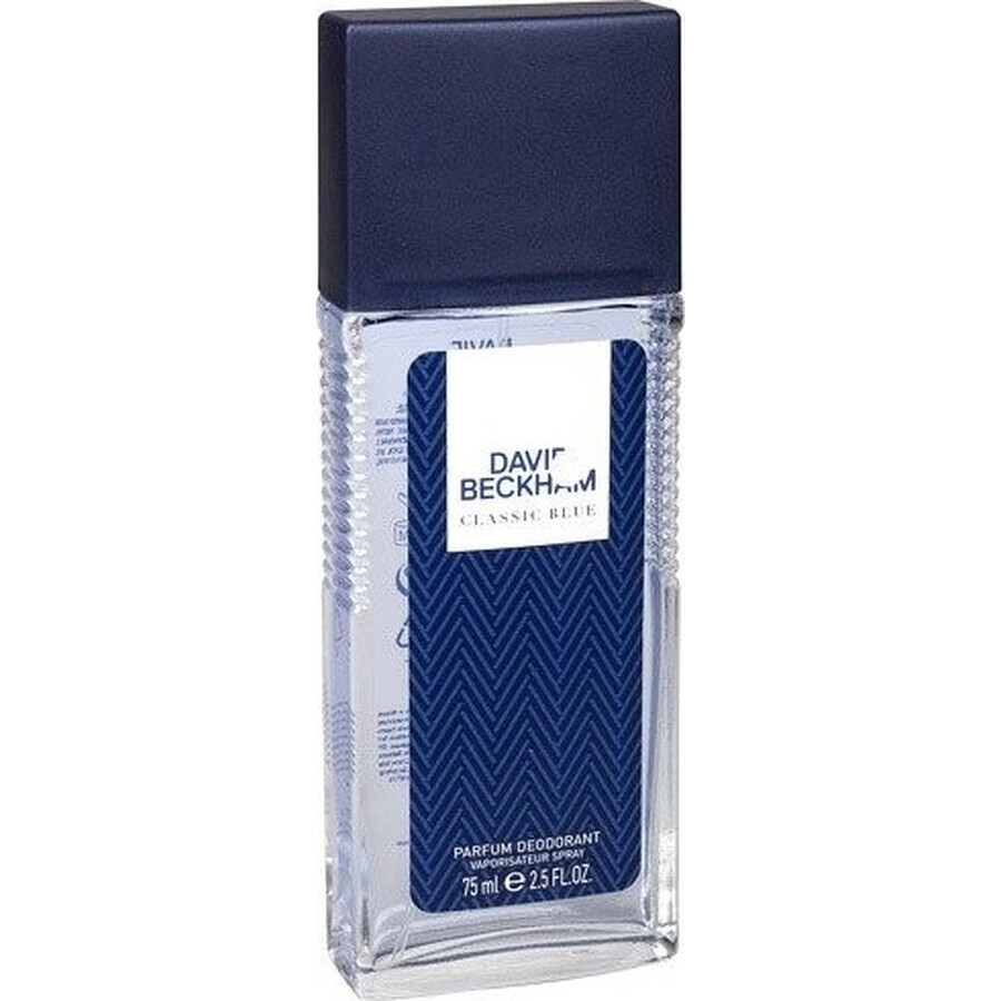 David Beckham Classic Blue Deo 75ml 1×75 ml 1×75 ml, eau de toilette