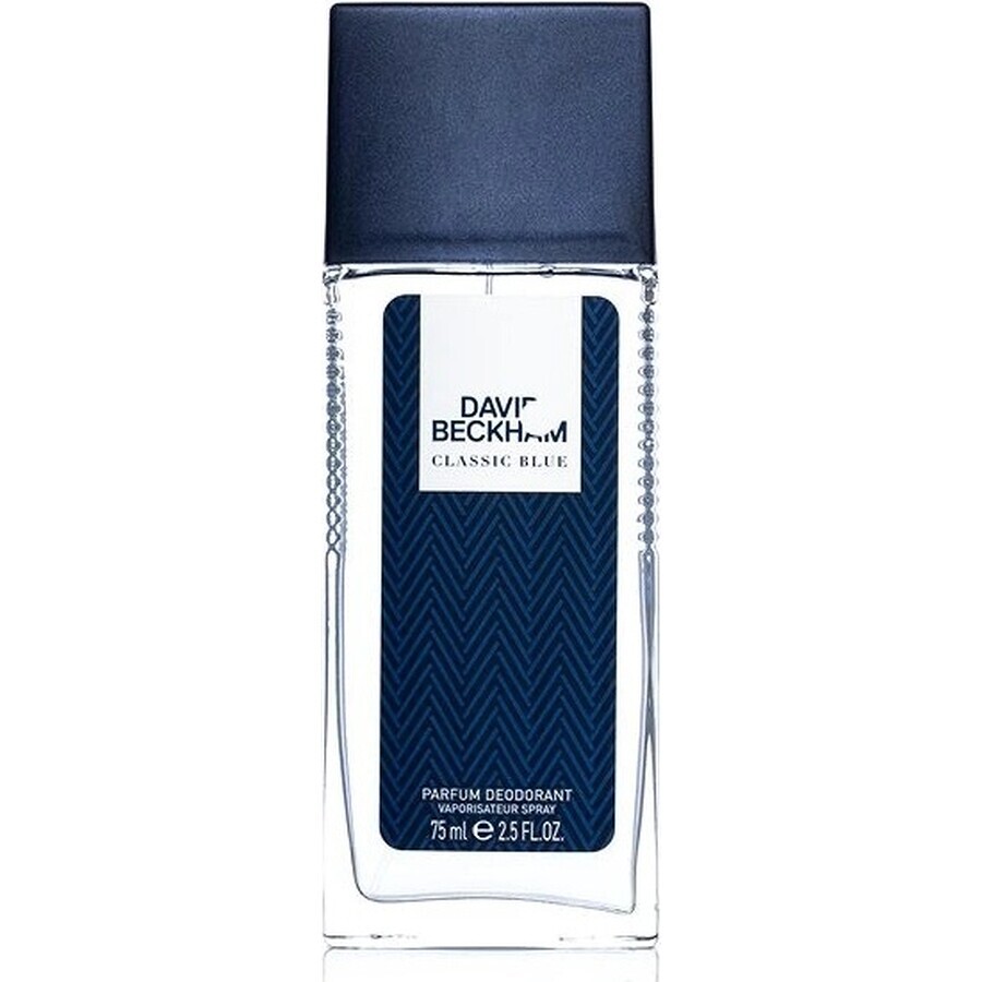 David Beckham Classic Blue Deo 75ml 1×75 ml 1×75 ml, eau de toilette