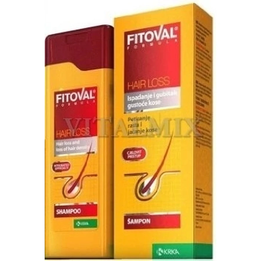 FITOVAL PÉRDIDA DE CABELLO 1×200 ml, champú contra la caída del cabello