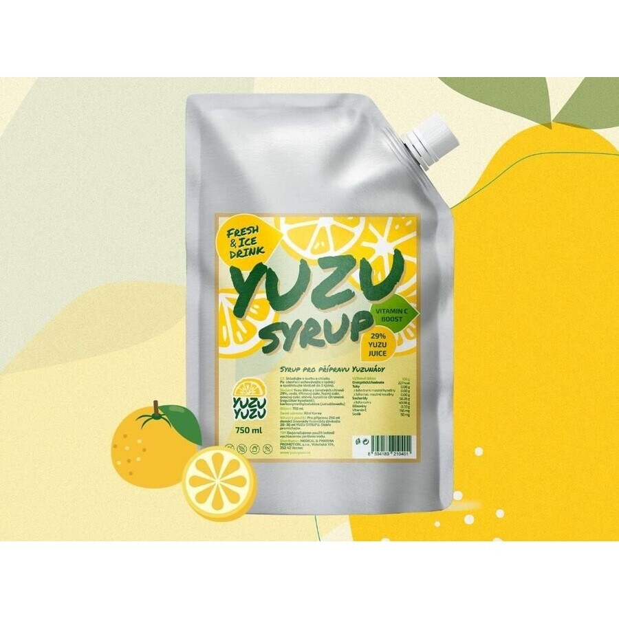 Sirop de yuzu, 750 ml 1×750ml 1×750ml, jus d'agrumes yuzu