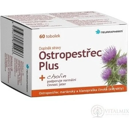 Neuraxpharm OSTROPESTREC PLUS 1×60 cps, Mariendistel