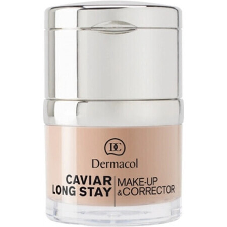 DERMACOL MAKE-UP avec correcteur CAVIAR TAN 1×30 ml, maquillage