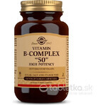 Solgar Vitamin B-complex high potency 50 capsules 1×50 cps, dietary supplement