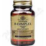 Solgar Vitamin B-complex high potency 50 capsules 1×50 cps, dietary supplement