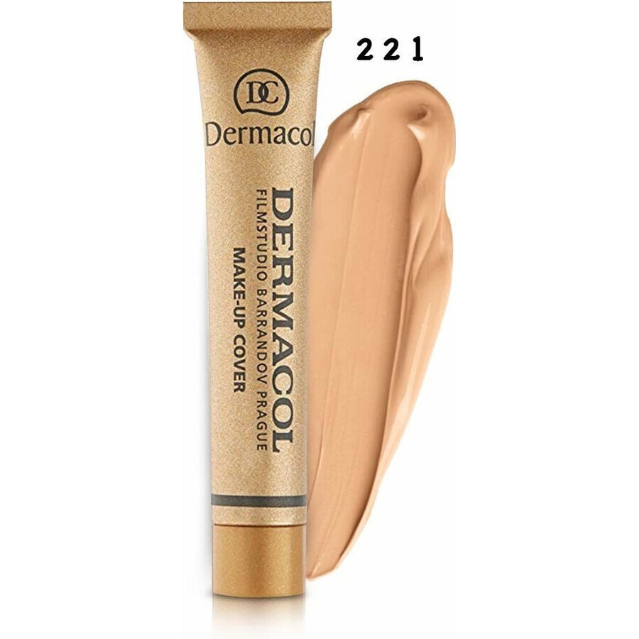 DERMACOL MAKE-UP COVER 221 1×30 g, maquillage