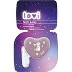 LOVI Night&Day fată suzetă lanț 1×1pcs, lanț suzetă