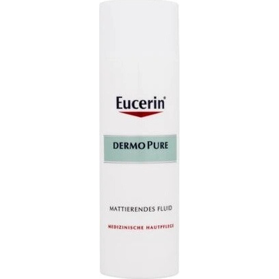 Eucerin DERMOPURE émulsion matifiante 1×50 ml, peau à problèmes