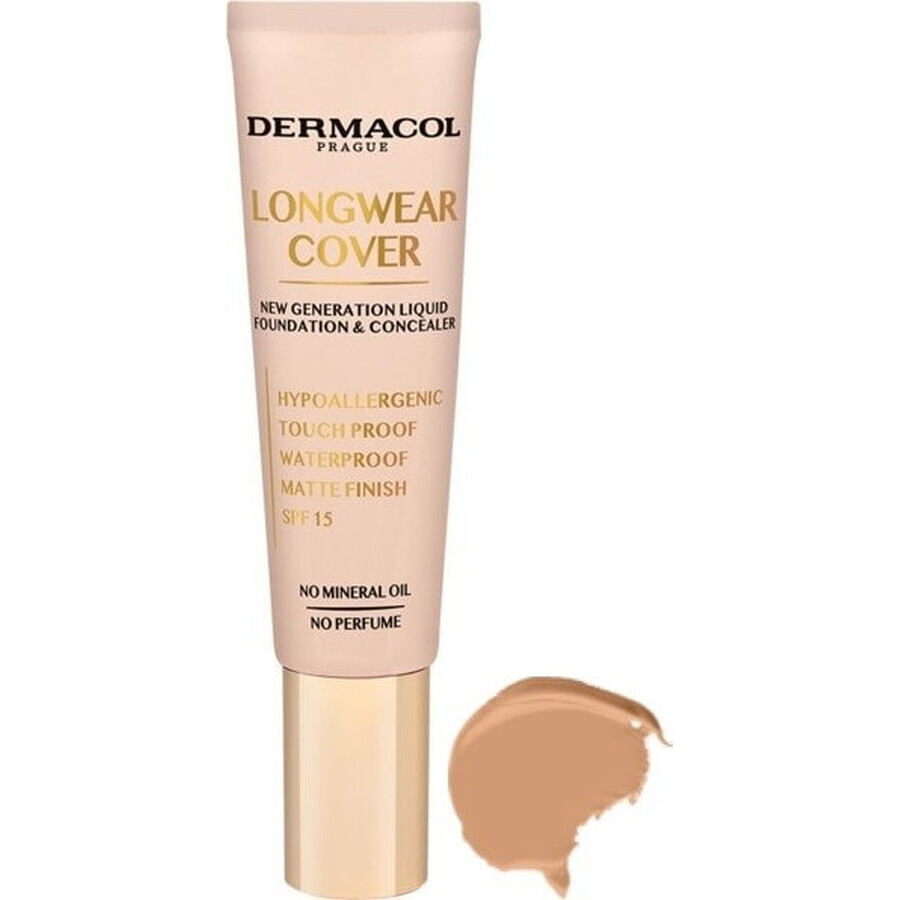 Dermacol Longwear Cover Make-up Bronze 1×30 ml, maquillage