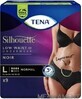 TENA SILHOUETTE NORMAAL ZWART L 9KS 1&#215;9 st, incontinentie ondergoed