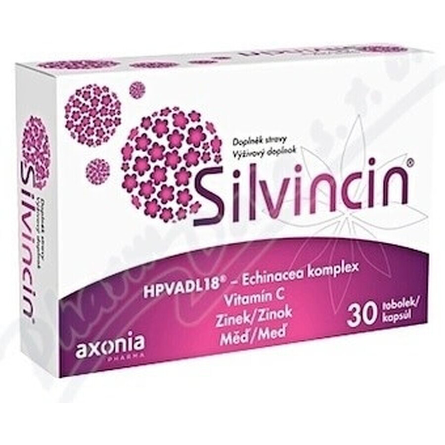 SILVINCINA 1×30 cps, complemento alimenticio