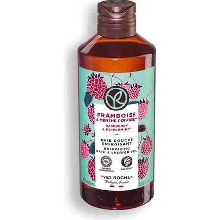 Yves Rocher Raspberry & Mint Shower Gel 1×400 ml, shower gel: ceny i cechy