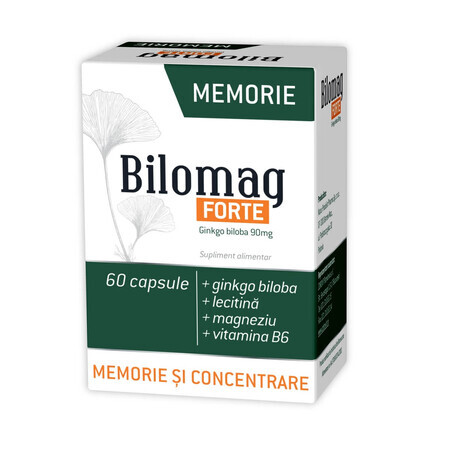 Bilomag mémoire forte, 60 gélules, Zdrovit