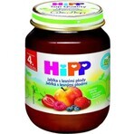 HiPP Supliment de fructe Mere cu fructe de pădure 1×125 g, supliment de fructe pentru copii