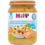 HiPP Pasta with salmon, broccoli and cream from the UK. 14 months 1×250 g, baby meat appetizer