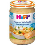 HiPP Pasta with salmon, broccoli and cream from the UK. 14 months 1×250 g, baby meat appetizer