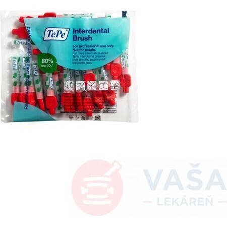 TOOTH K TEPE ID-B ID-B 0.5 25KS CERVENA INTERDENTAL 1×25 pcs, interdental toothbrush