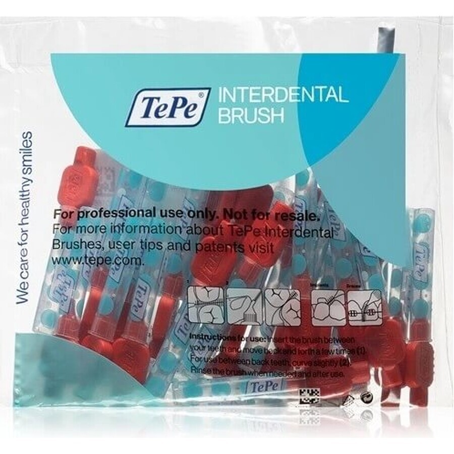 TOOTH K TEPE ID-B ID-B 0.5 25KS CERVENA INTERDENTAL 1×25 pcs, interdental toothbrush