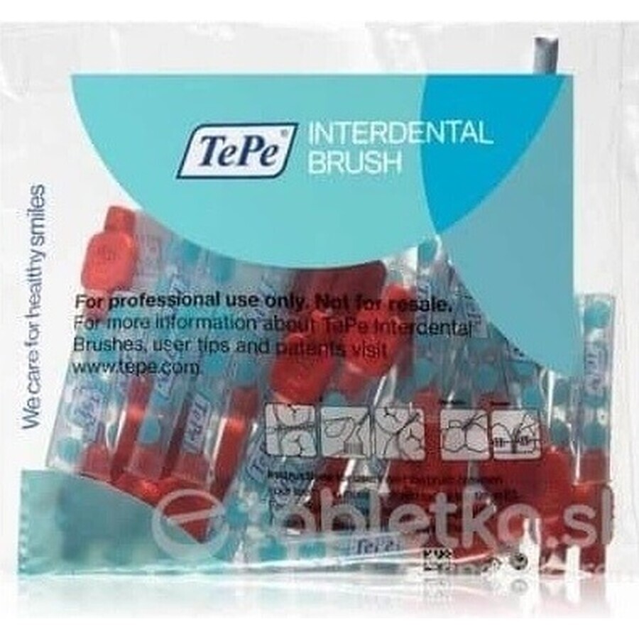 TOOTH K TEPE ID-B ID-B 0.5 25KS CERVENA INTERDENTAL 1×25 pcs, interdental toothbrush