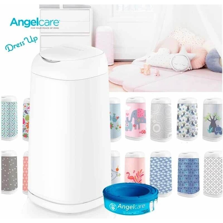 Angelcare aankleedkussenmand + 1 doos 1×1 set, 1× mand + 1× doos, moet aankleedkussenhoes kopen