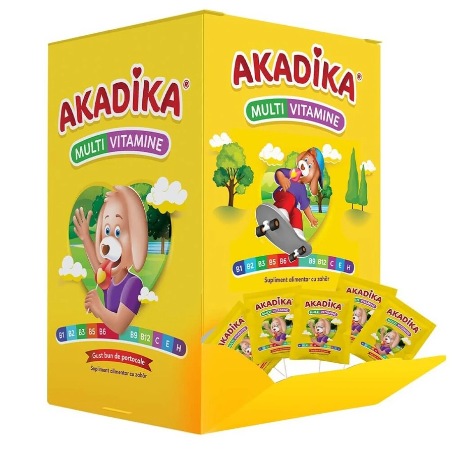 Lolly met multivitaminen, 6.5gr, Akadika