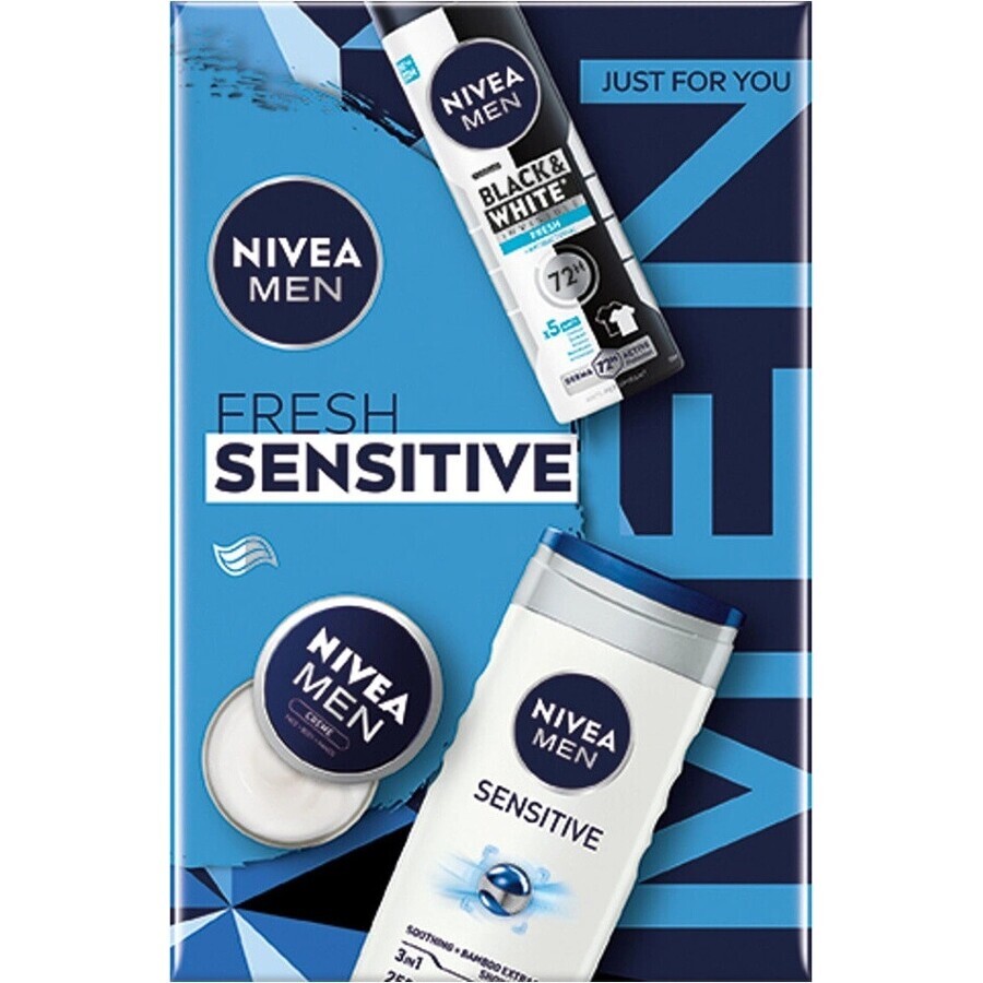 NIVEA MEN BOX DEO FRESH 1×1 st, geschenkverpakking