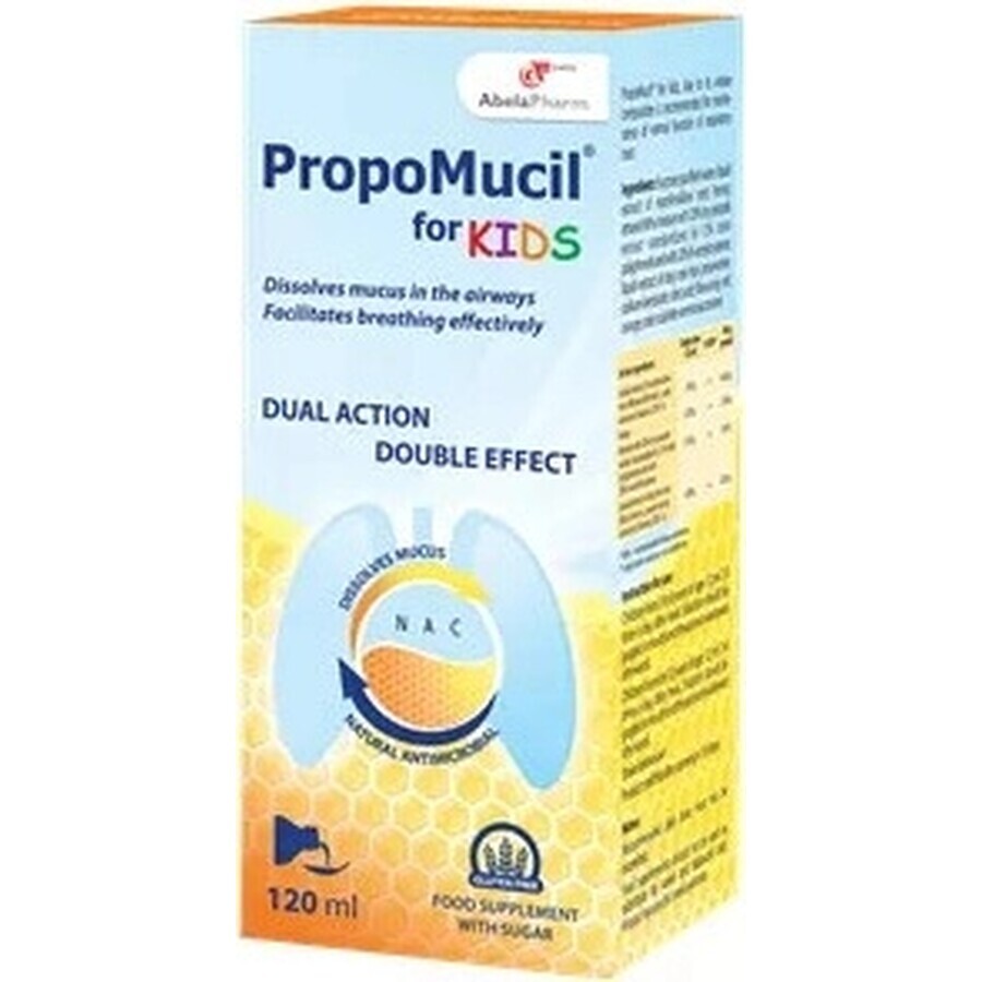 PropoMucil for KIDS 1×120 ml, immunity syrup