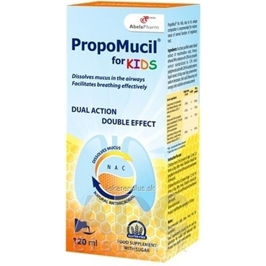 PropoMucil for KIDS 1×120 ml, immunity syrup