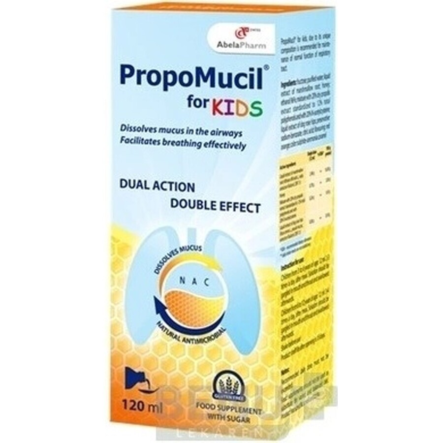 PropoMucil for KIDS 1×120 ml, immunity syrup