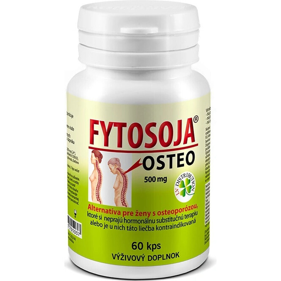 FYTOSOJA OSTEO 500 mg 1×60 cps, supliment alimentar