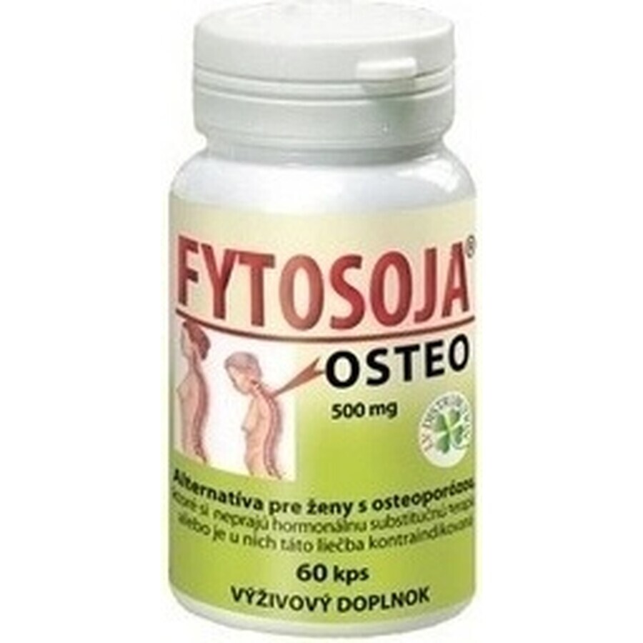 FYTOSOJA OSTEO 500 mg 1×60 cps, supliment alimentar