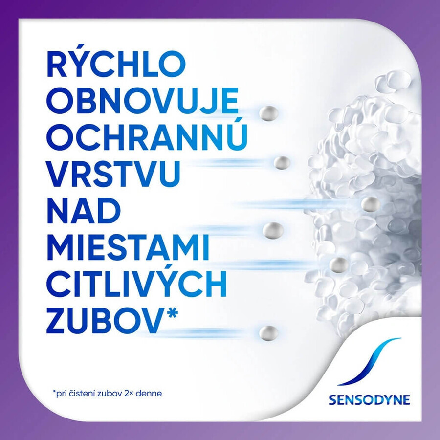 Sensodyne Rapid 1x75 ml, Zahnpasta für empfindliche Zähne