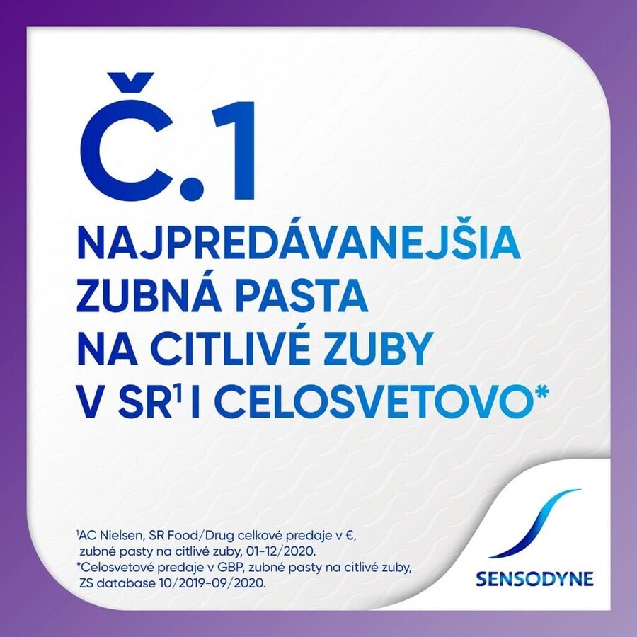 Sensodyne Rapid 1x75 ml, Zahnpasta für empfindliche Zähne