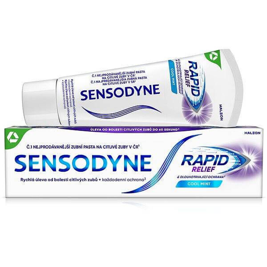 Sensodyne Rapid 1x75 ml, Zahnpasta für empfindliche Zähne