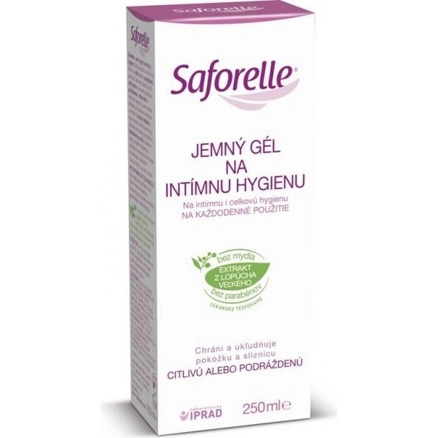 SAFORELLE zachte intieme hygiëne gel 1×100 ml, gel