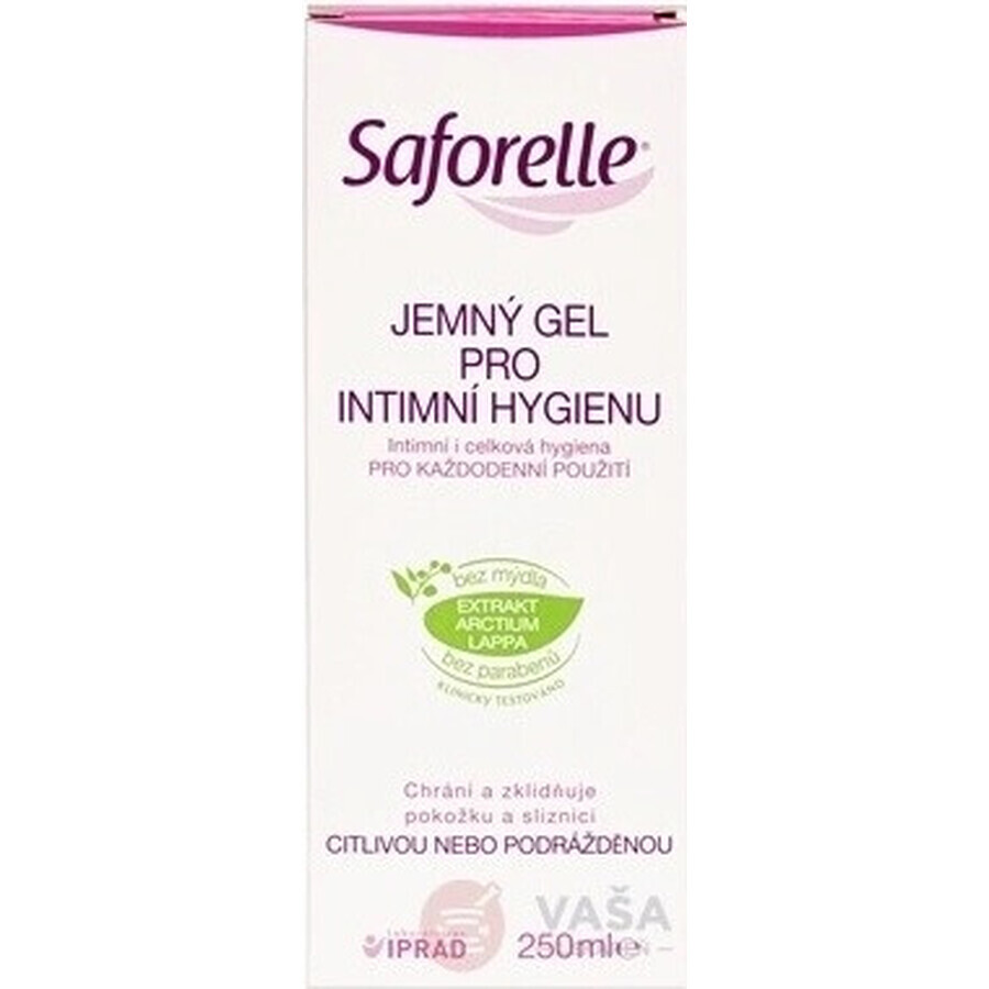 SAFORELLE zachte intieme hygiëne gel 1×100 ml, gel