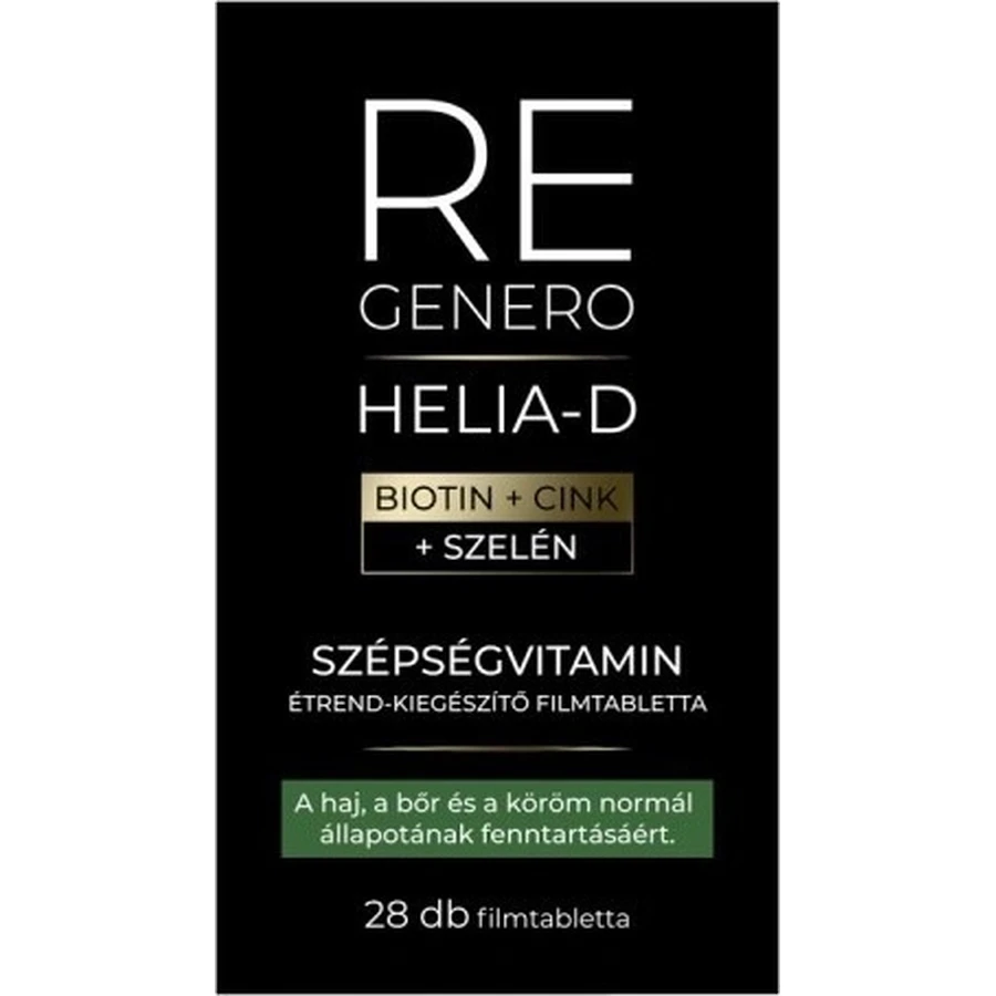 HELIA-D REGENERO REGENERO BEAUTY VITAMIN 1×28 cps, complément alimentaire